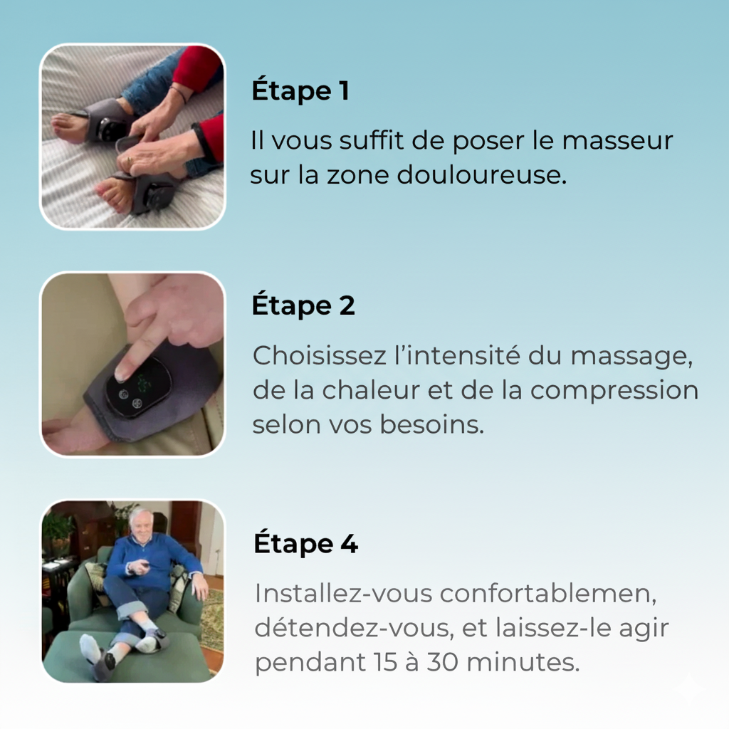 ThermoSoin™ - Soulagez vos pieds, retrouvez confort et bien-être à la maison