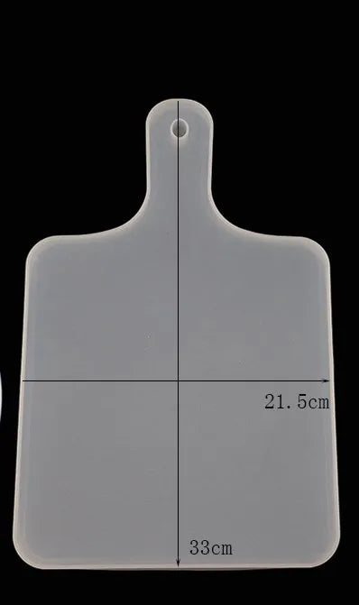 Moule en Silicone pour Résine - Grand Plateau Rectangulaire pour Thé, Sous-Verre