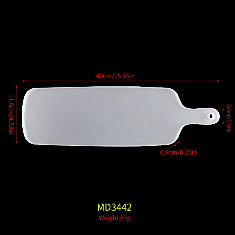 Moule en Silicone pour Résine - Grand Plateau Rectangulaire pour Thé, Sous-Verre
