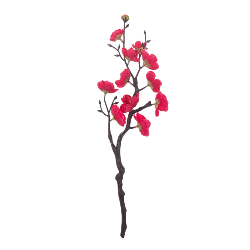 Fleurs Artificielles Fleurs de Prunier Pêche pour Mariage et Décorations