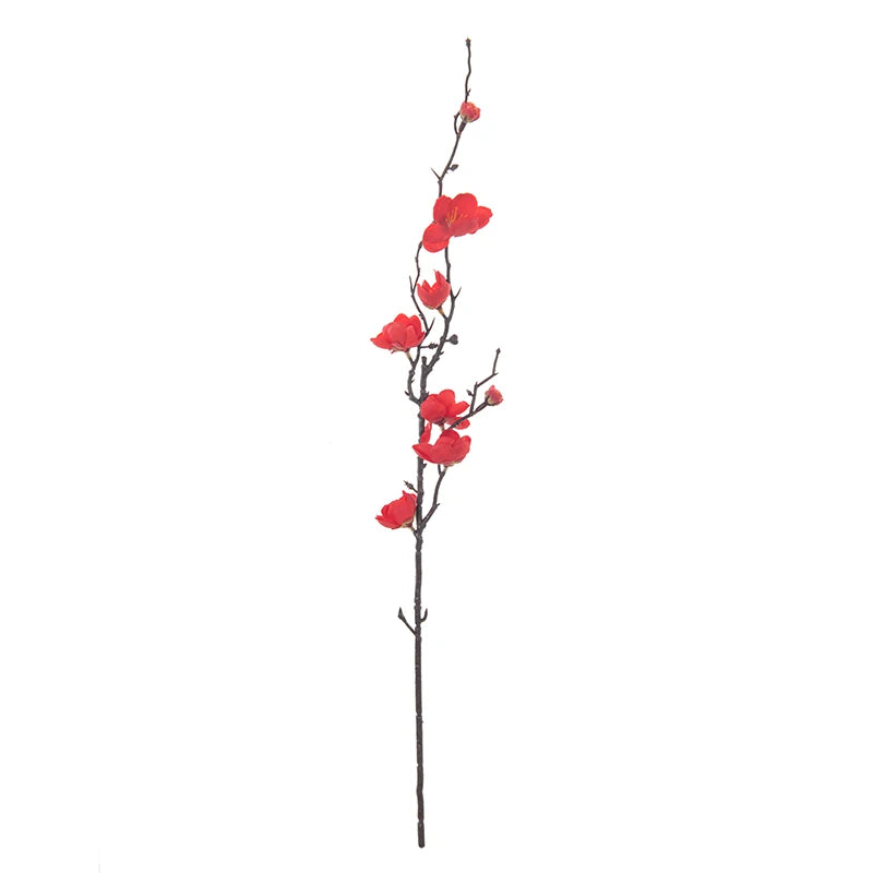 Fleurs Artificielles Fleurs de Prunier Pêche pour Mariage et Décorations
