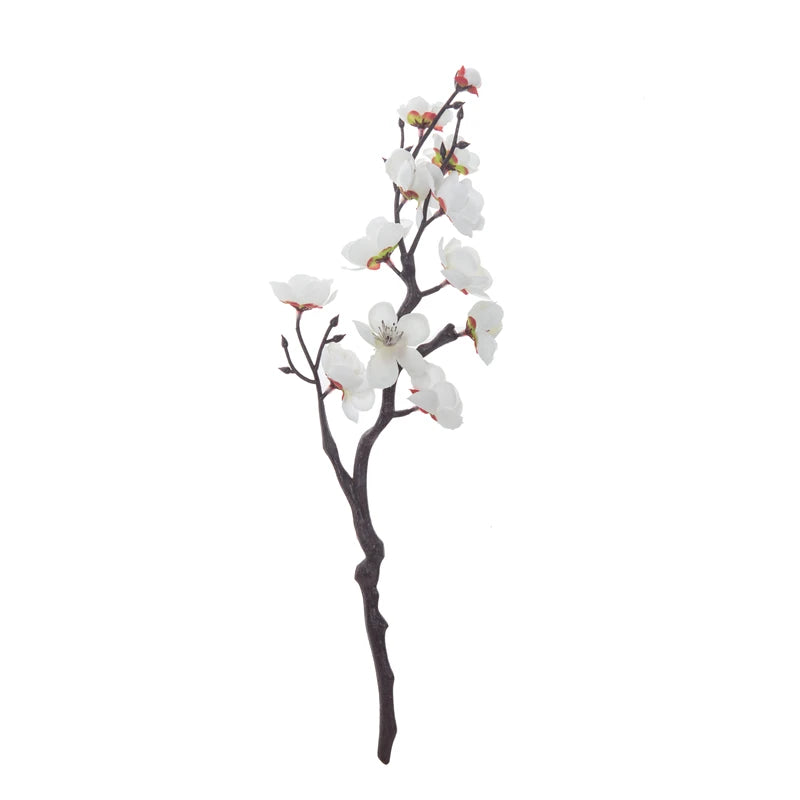 Fleurs Artificielles Fleurs de Prunier Pêche pour Mariage et Décorations