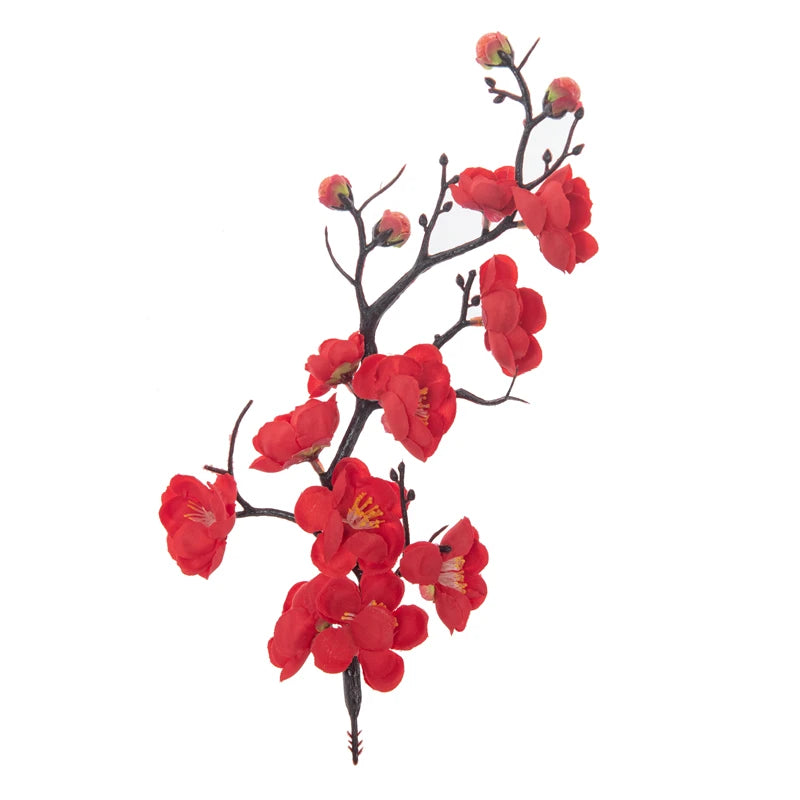 Fleurs Artificielles Fleurs de Prunier Pêche pour Mariage et Décorations