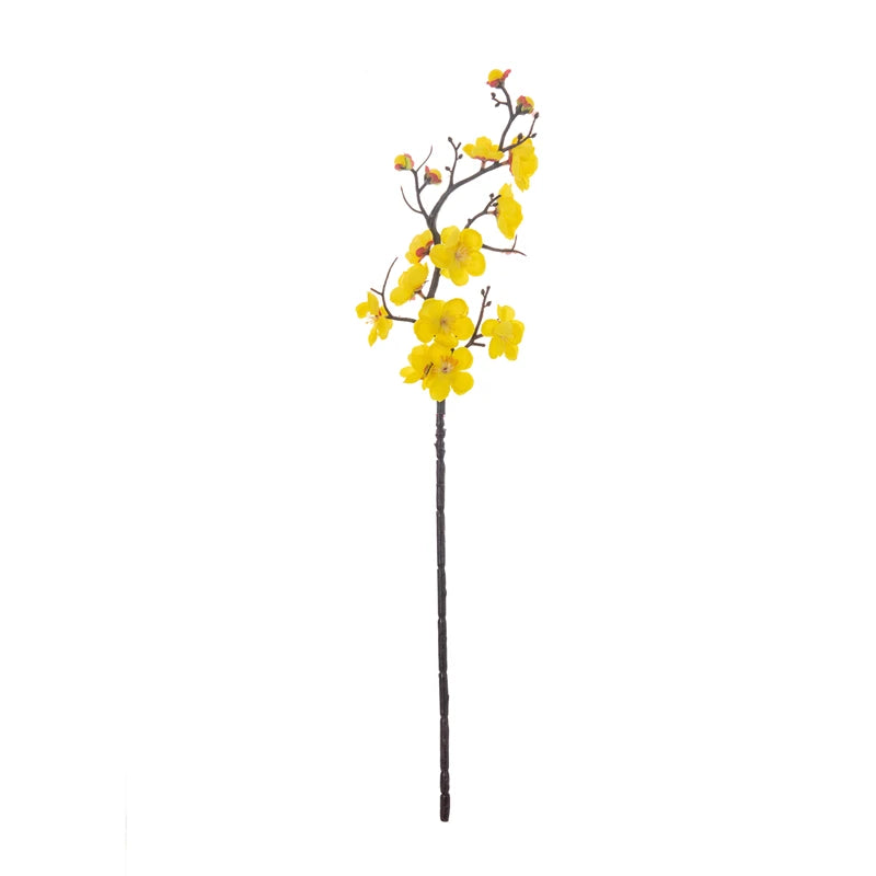 Fleurs Artificielles Fleurs de Prunier Pêche pour Mariage et Décorations
