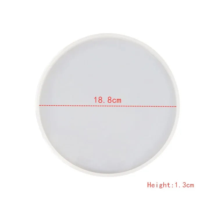 Moule en Silicone pour Résine - Grand Plateau Rectangulaire pour Thé, Sous-Verre