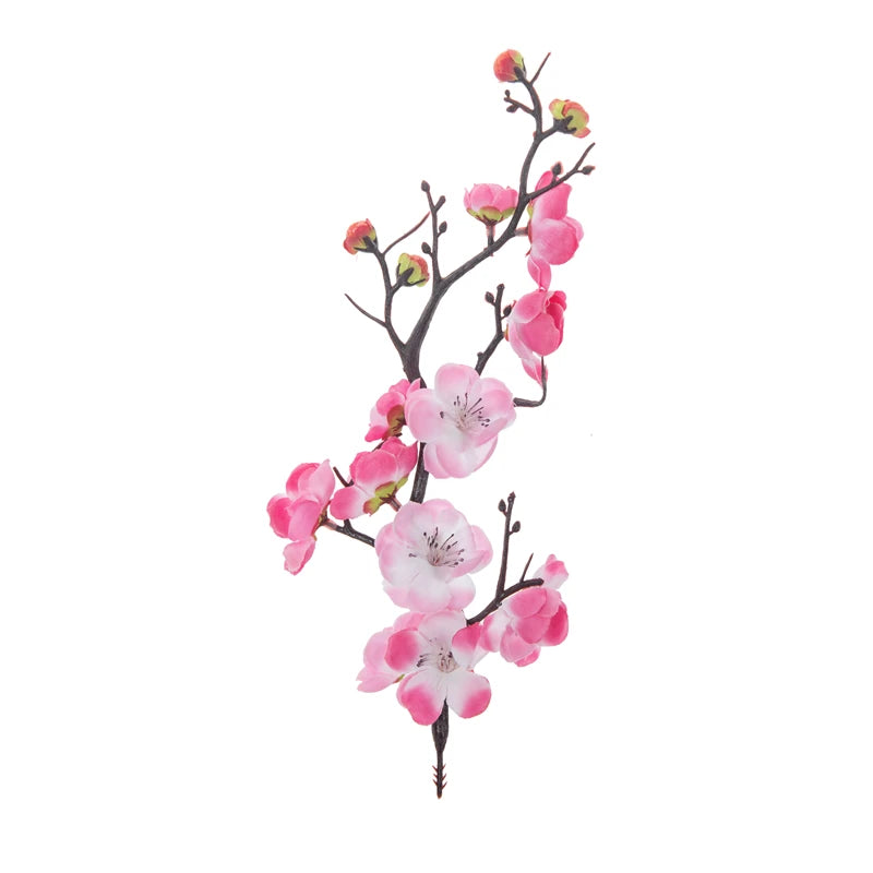 Fleurs Artificielles Fleurs de Prunier Pêche pour Mariage et Décorations