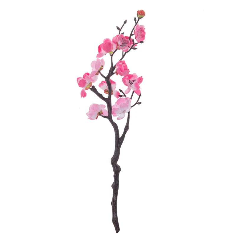 Fleurs Artificielles Fleurs de Prunier Pêche pour Mariage et Décorations