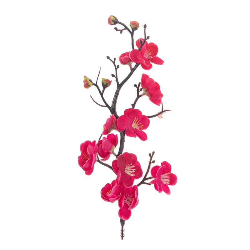 Fleurs Artificielles Fleurs de Prunier Pêche pour Mariage et Décorations