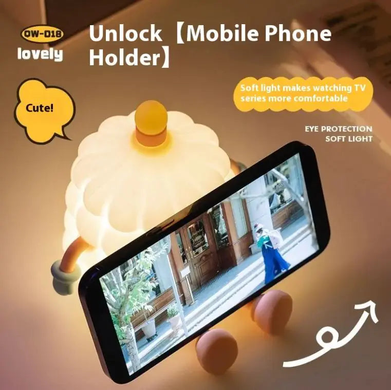 Sommeil créatif et léger avec une petite lampe de nuit