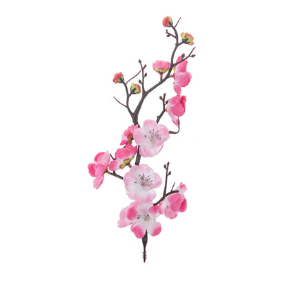 Fleurs Artificielles Fleurs de Prunier Pêche pour Mariage et Décorations