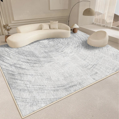 Tapis Fluffy et Doux pour Chambre avec Design Abstrait - Tapis Épais pour le Sol